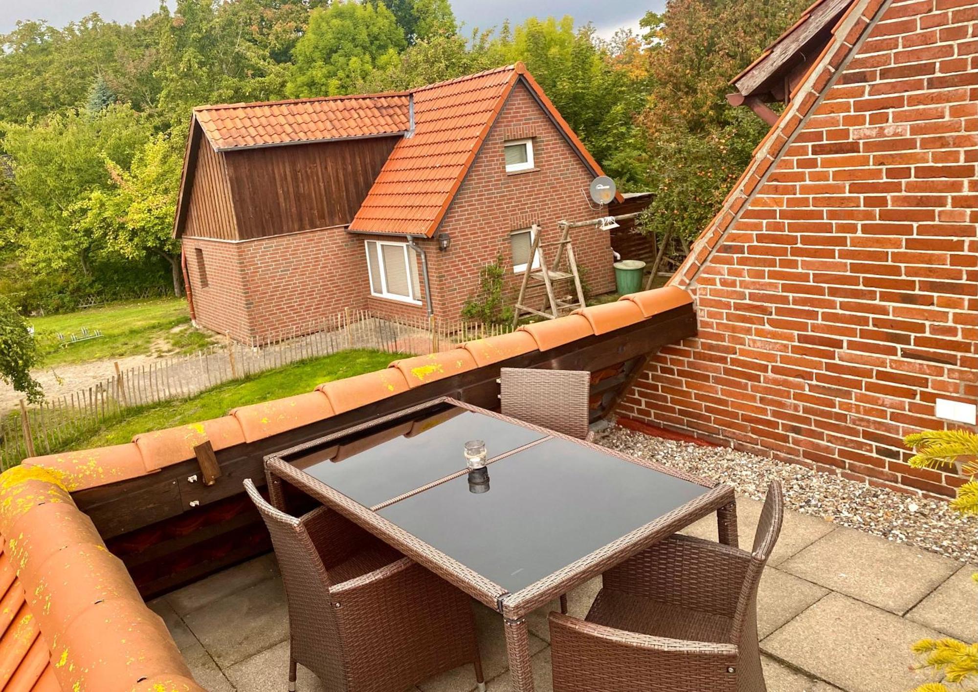 194 Fewo Dat Luetjehuus Mit Dachterrasse Im Ersten Stock Lütjenburg Extérieur photo